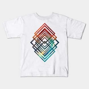 Abstract Space Kids T-Shirt